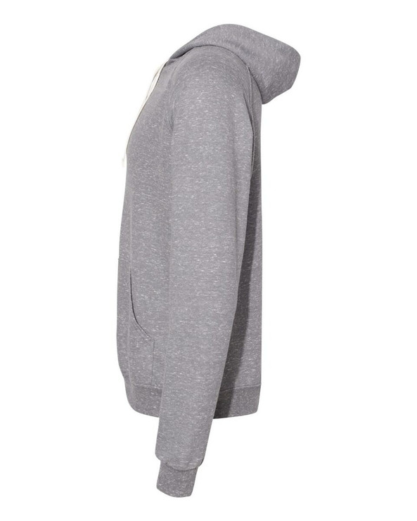 JERZEES 90MR - Sudadera raglán con capucha Snow Heather French Terry