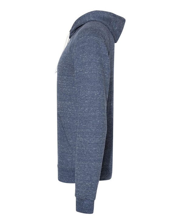 JERZEES 90MR - Snow Heather French Terry Raglan Hooded Sweatshirt