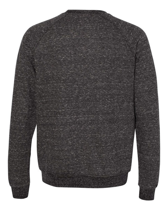 JERZEES 91MR - Sudadera de cuello redondo de rizo francés Snow Heather
