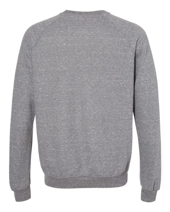 JERZEES 91MR - Snow Heather French Terry Crewneck Sweatshirt