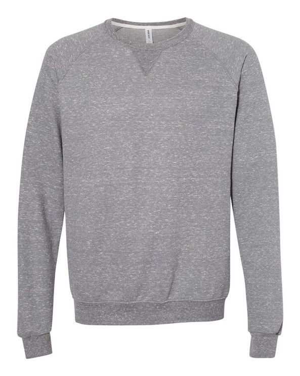 JERZEES 91MR - Snow Heather French Terry Crewneck Sweatshirt