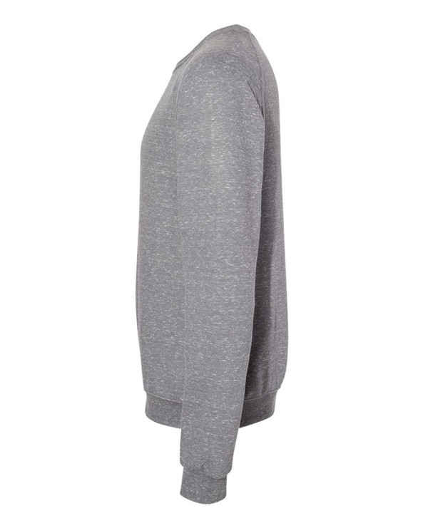 JERZEES 91MR - Snow Heather French Terry Crewneck Sweatshirt