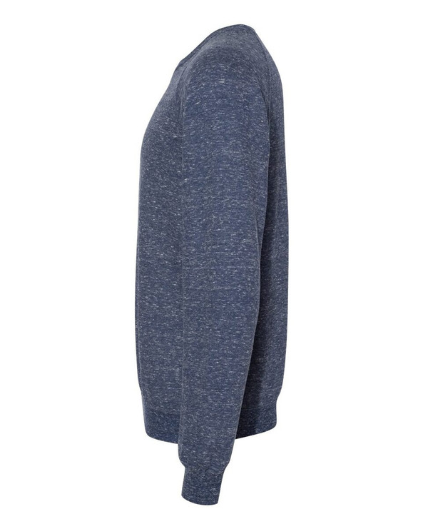 JERZEES 91MR - Snow Heather French Terry Crewneck Sweatshirt