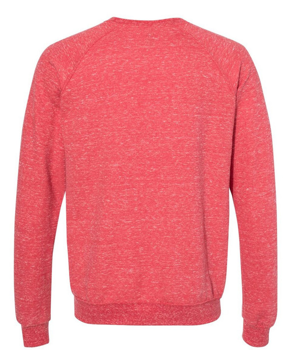 JERZEES 91MR - Snow Heather French Terry Crewneck Sweatshirt