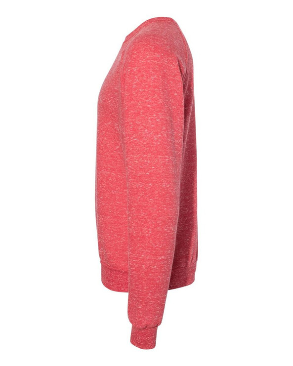 JERZEES 91MR - Snow Heather French Terry Crewneck Sweatshirt