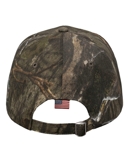 Kati LC350 - Camo Woven USA Flag Cap