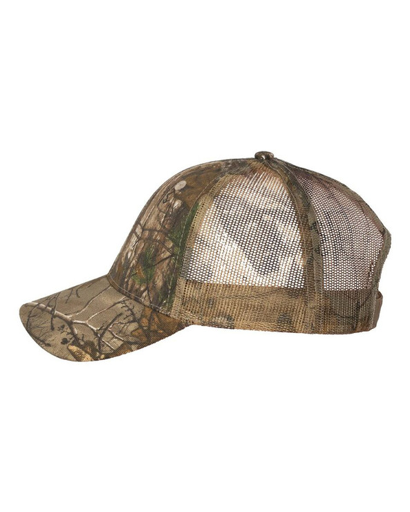 Kati LC350M - Camo Woven USA Flag Mesh Cap
