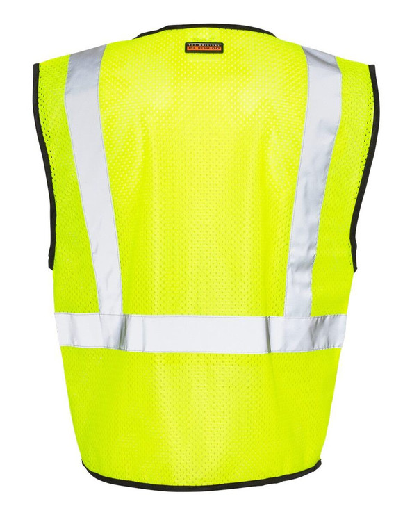 Kishigo 1537-1538 - Double-Pocket Zippered Economy Class 2  Vest