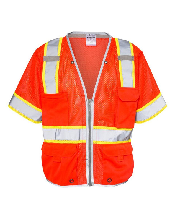 Kishigo 1550-1551 - Premium Brilliant Series® Heavy Duty Class 3 Vest