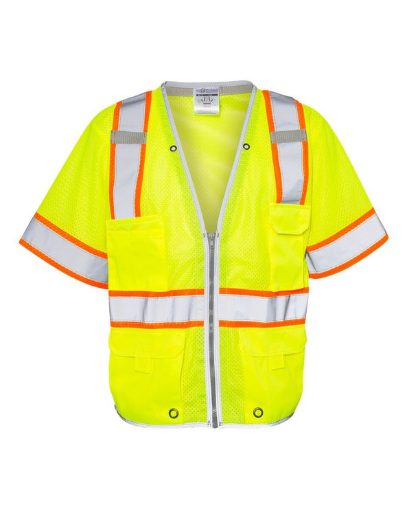 Kishigo 1550-1551 - Premium Brilliant Series® Heavy Duty Class 3 Vest