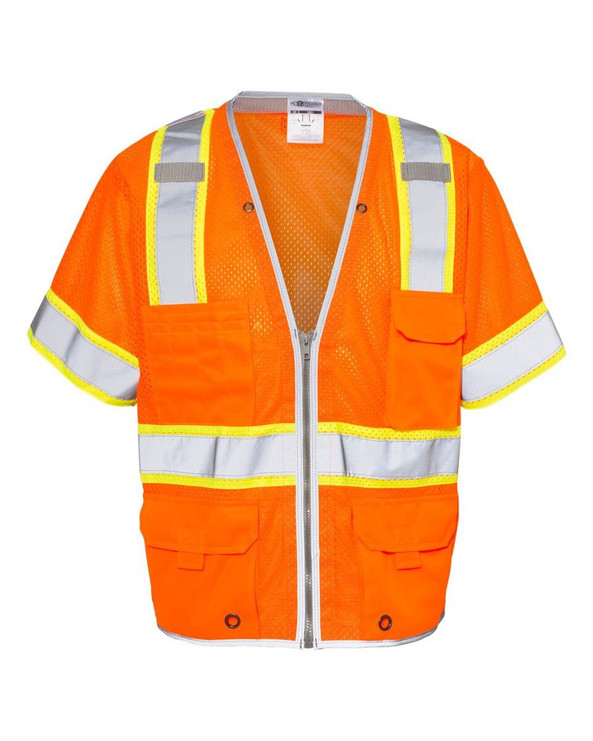 Kishigo 1550-1551 - Premium Brilliant Series® Heavy Duty Class 3 Vest