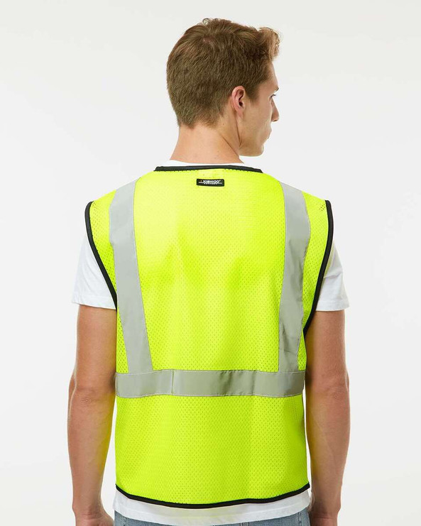 Kishigo 1571-1572 - Hook-and-Loop Mesh Vest