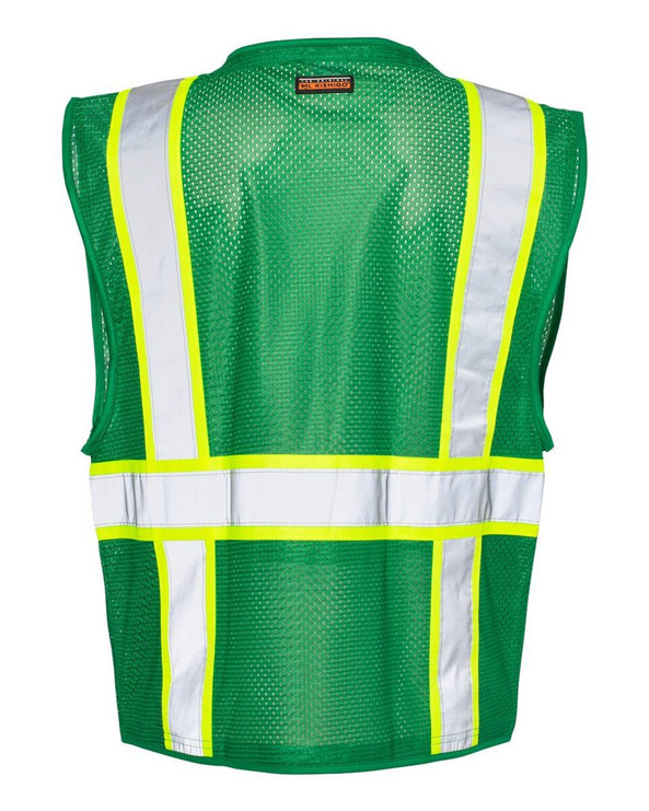 Kishigo B100-111 - EV Series® Enhanced Visibility Multi-Pocket Mesh Vest