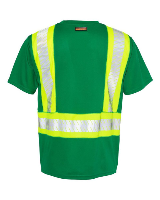 Kishigo B200-204 - Camiseta con bolsillos de contraste EV Series® Enhanced Visibility