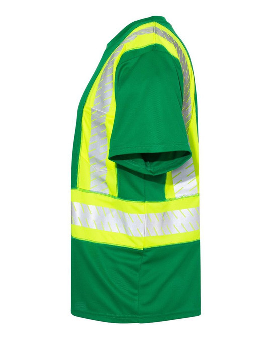 Kishigo B200-204 - Camiseta con bolsillos de contraste EV Series® Enhanced Visibility