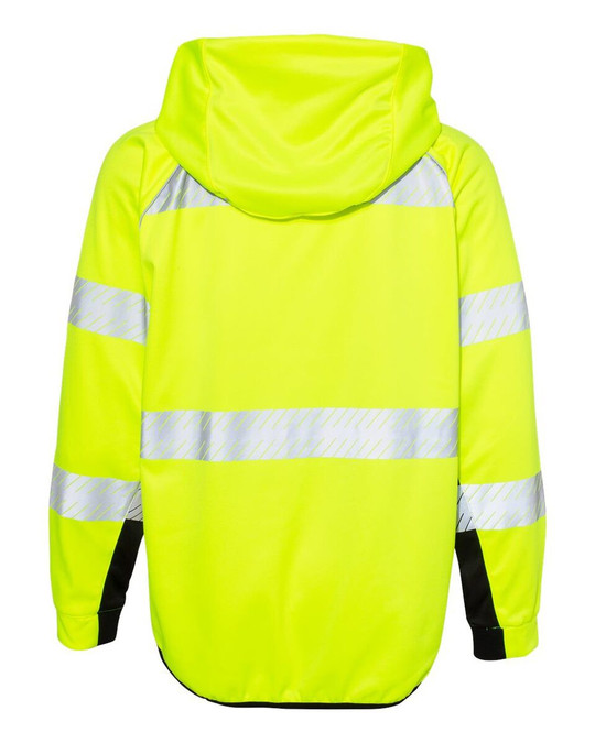 Kishigo JS150 - Sudadera con capucha y cremallera completa Premium Black Series