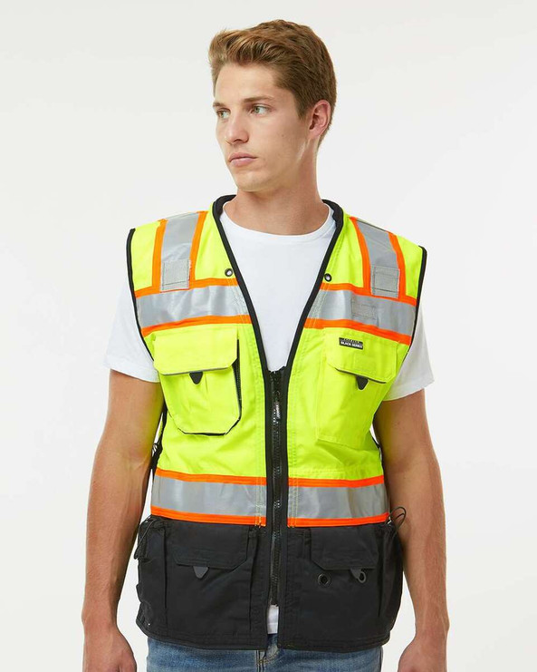 Kishigo S5002-5003 - Premium Black Series® Surveyors Vest