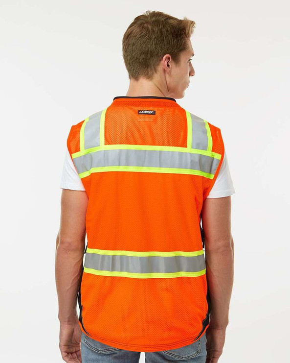 Kishigo S5002-5003 - Premium Black Series® Surveyors Vest