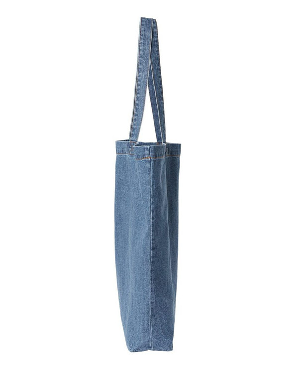 Liberty Bags 7761A - Cotton Denim Gusseted Tote Bag