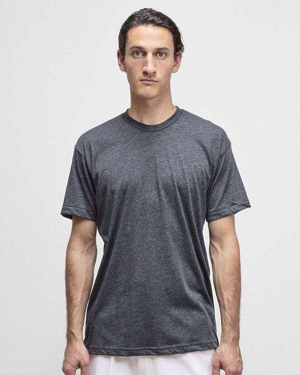 Los Angeles Apparel FF01 - Camiseta USA-Made 50/50 Poliéster/Algodón