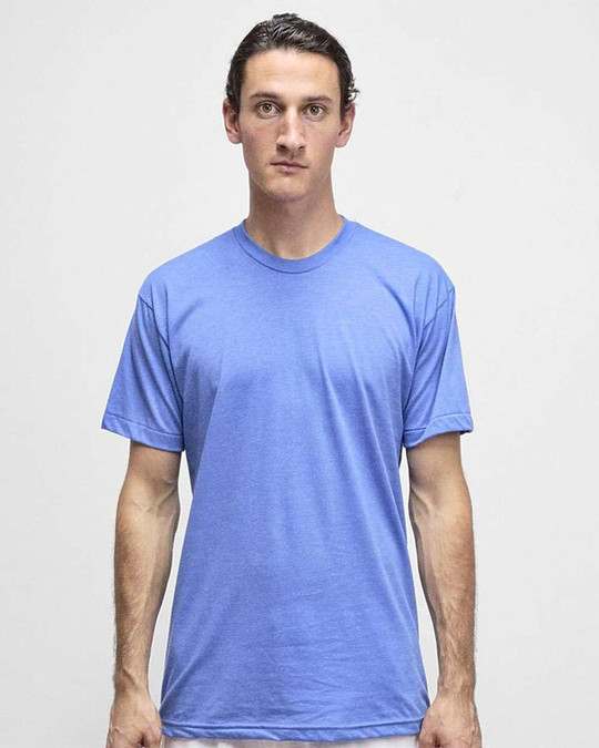 Los Angeles Apparel FF01 - USA-Made 50/50 Poly/Cotton T-Shirt