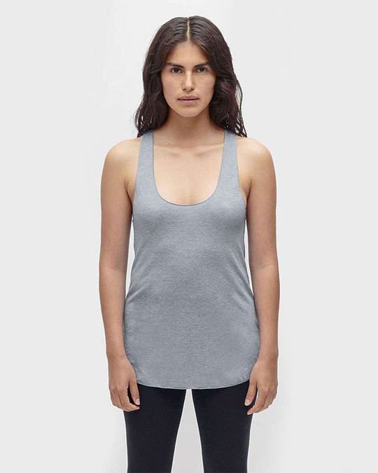 Los Angeles Apparel TR3008 - Camiseta de tirantes Triblend Racerback para mujer, fabricada en EE.UU.