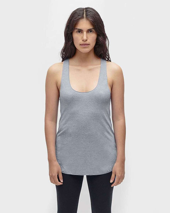 Los Angeles Apparel TR3008 - Camiseta de tirantes Triblend Racerback para mujer, fabricada en EE.UU.