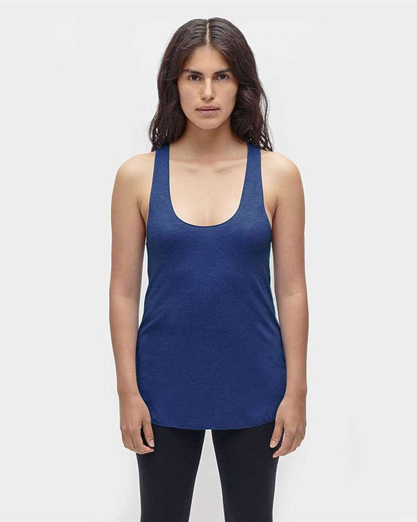 Los Angeles Apparel TR3008 - USA-Made Women's Triblend Racerback Tank Top