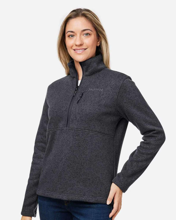 Marmot M16248 - Chaqueta con media cremallera Drop Line para mujer