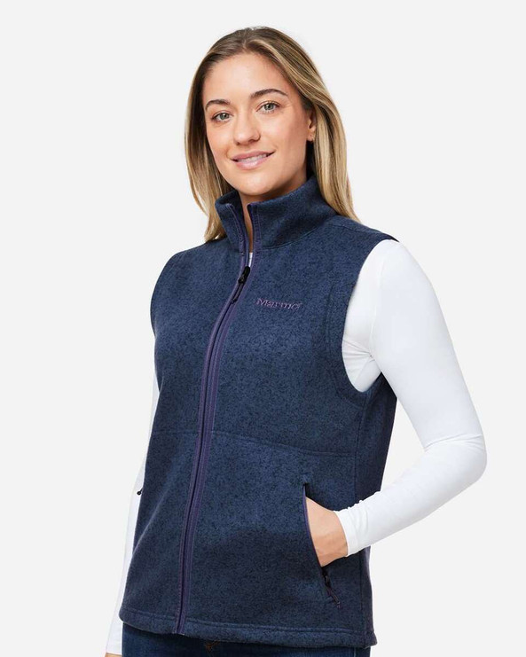 Marmot M16251 - Women's Drop Line Fleece Vest