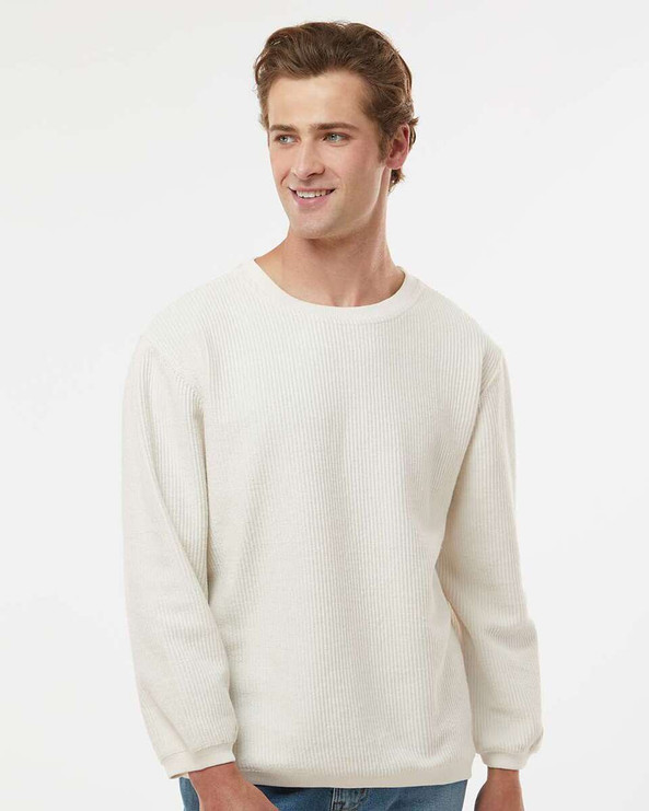 MV Sport 19179 - Corded Crewneck Pullover