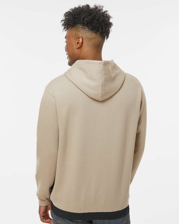 MV Sport 23112 - Mixed Media Hooded Sweatshirt