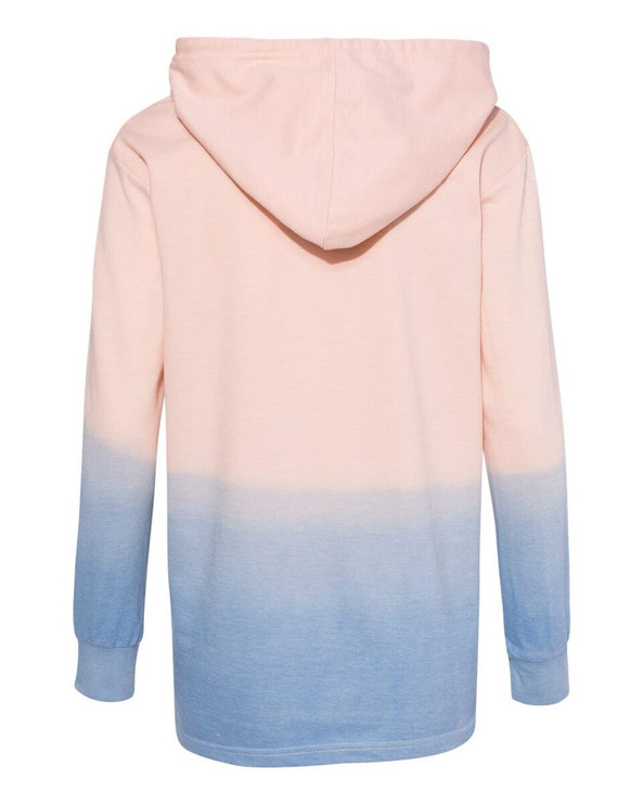 MV Sport W20185 - Women's French Terry Ombré Hooded Sweatshirt