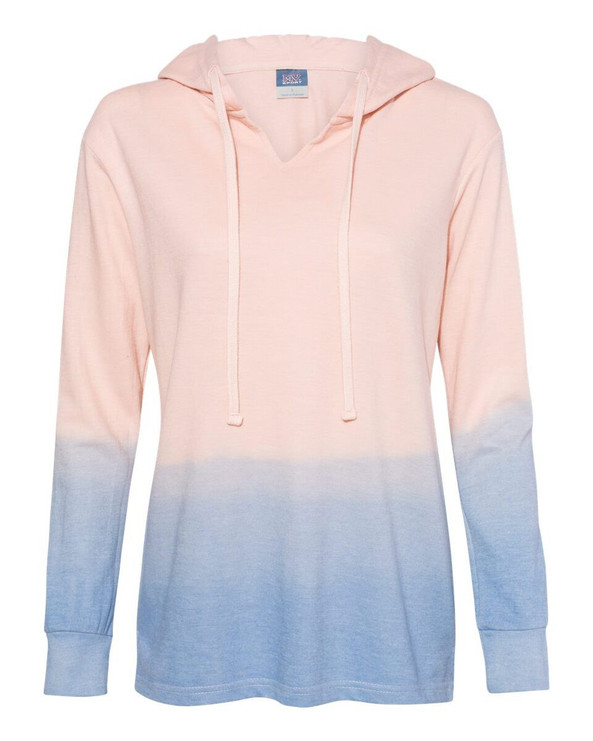MV Sport W20185 - Women's French Terry Ombré Hooded Sweatshirt