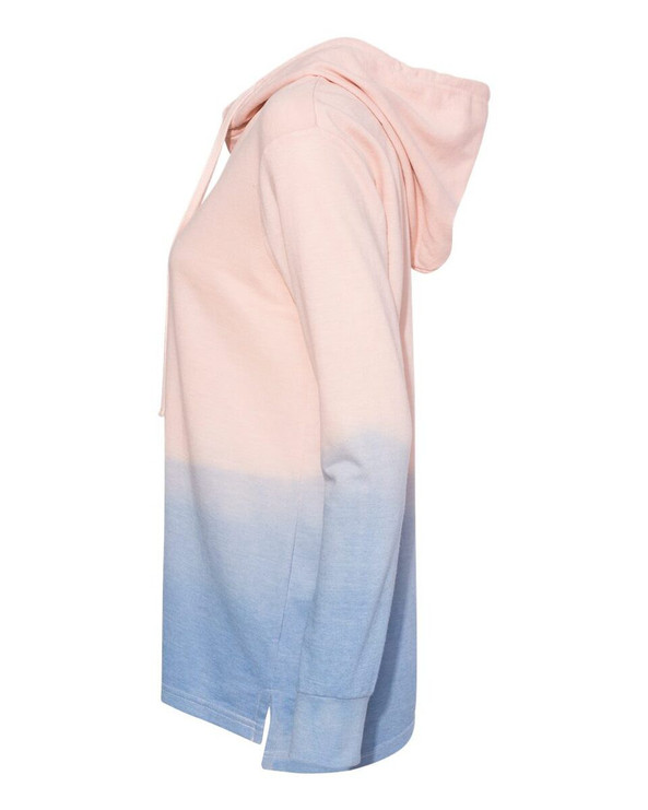 MV Sport W20185 - Women's French Terry Ombré Hooded Sweatshirt