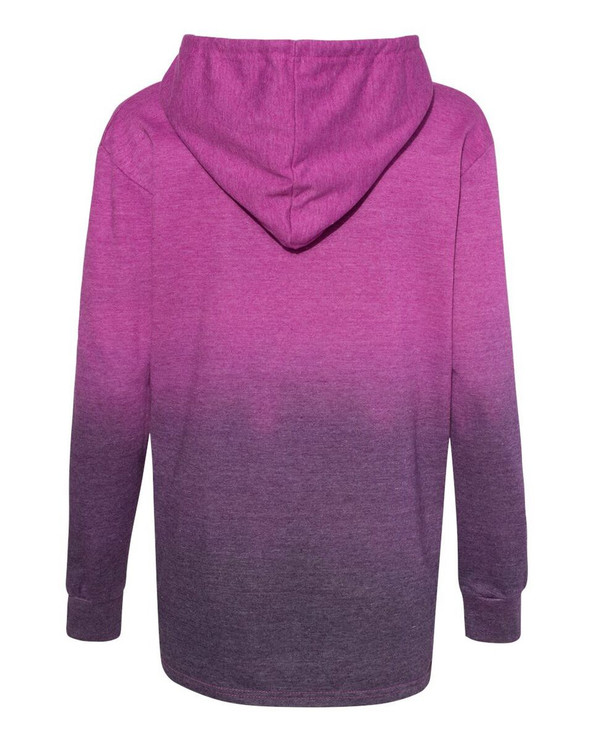 MV Sport W20185 - Women's French Terry Ombré Hooded Sweatshirt
