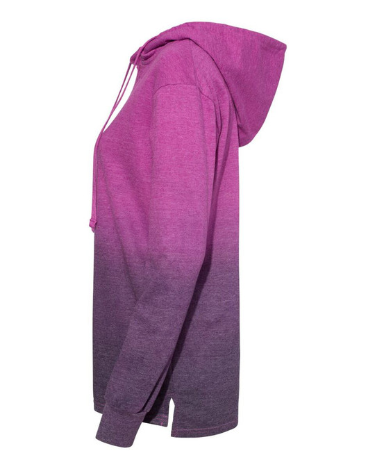 MV Sport W20185 - Sudadera con capucha French Terry Ombré de mujer