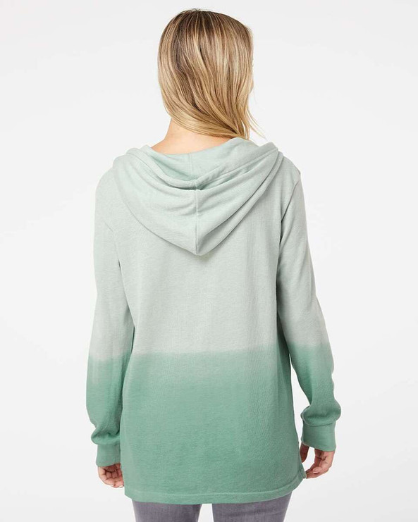 MV Sport W20185 - Sudadera con capucha French Terry Ombré de mujer