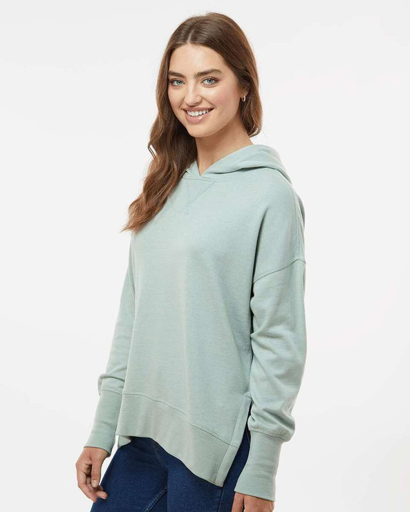 MV Sport W23720 - Women's French Terry Hooded Sweatshirt