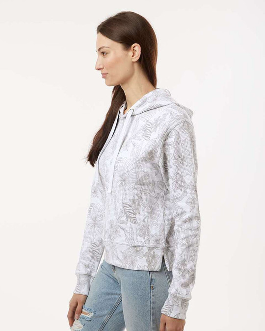 MV Sport W24105 - Sudadera con capucha y estampado floral Maddie de mujer