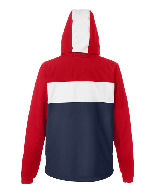 Nautica N17174 - Chaqueta Windward Anorak con cremallera y capucha