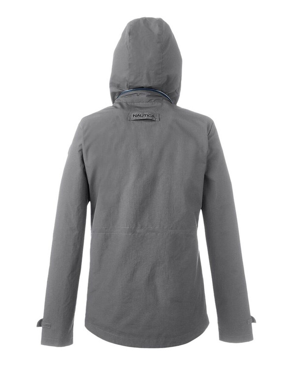 Nautica N17183 - Women's Voyage Hooded Rain Jacket