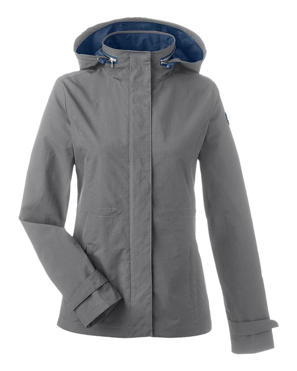 Nautica N17183 - Women's Voyage Hooded Rain Jacket