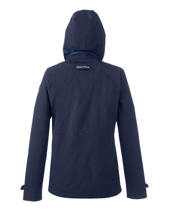 Nautica N17183 - Women's Voyage Hooded Rain Jacket