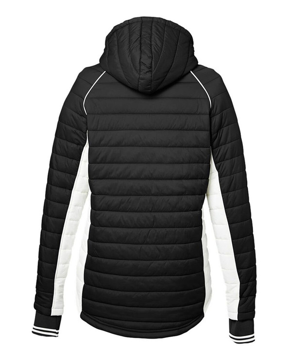 Nautica N17187 - Women's Nautical Mile Hooded Puffer Jacket