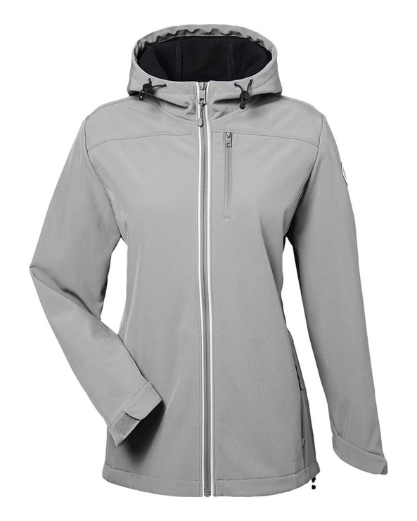 Nautica N17790 - Chaqueta Soft Shell con capucha Wavestorm para mujer