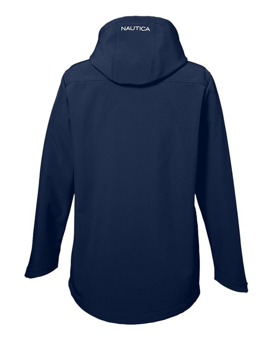 Nautica N17790 - Chaqueta Soft Shell con capucha Wavestorm para mujer