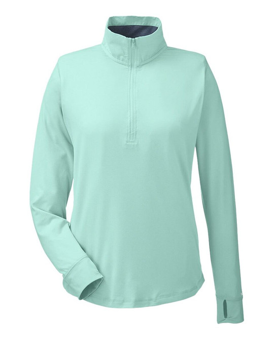 Nautica N17925 - Jersey Saltwater Quarter-Zip para mujer