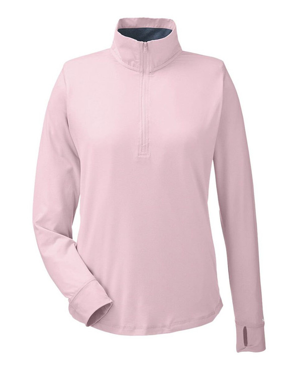 Nautica N17925 - Jersey Saltwater Quarter-Zip para mujer