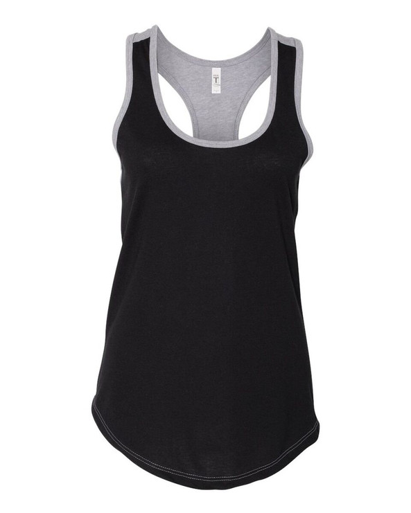 Next Level 1534 - Women’s Ideal Colorblocked Racerback Tank